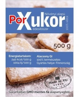 PorXukor (xilit)  növényi alapú por édesítőszer 500 g