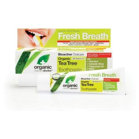 Dr. Organic Bio Teafa fogkrém 100ml