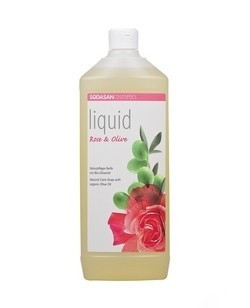 Sodasan Bio folyékony szappan rózsa-olíva 1000 ml