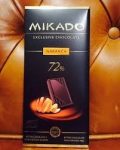   Mikado Exclusive Étcsokoládé narancshéjjal 72% kakaótartalommal 100 g