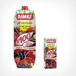   Dimes Prémium Vegyes gyümölcslé piros gyümölcsökből 100 % 1000 ml