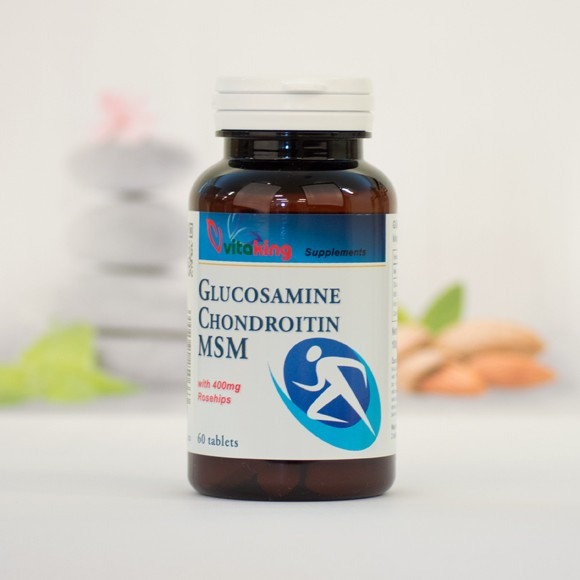 Dr. Herz Glükozamin+Kondroitin-szulfát+MSM kapszula 60 db -