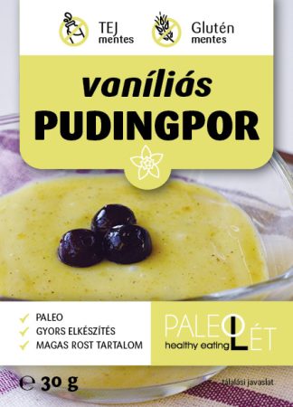 PALEOLÉT Vanília pudingpor, 30 g
